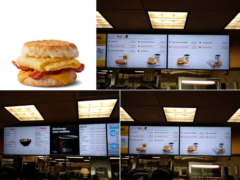 McDonald's Menu