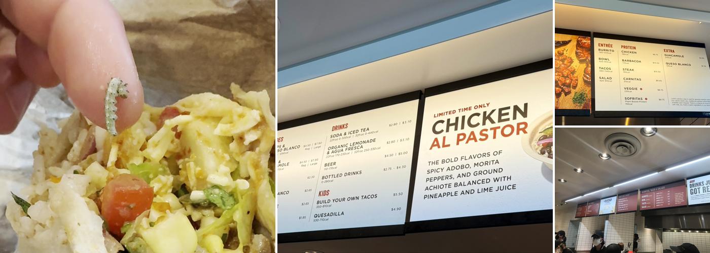 Chipotle Mexican Grill Menu