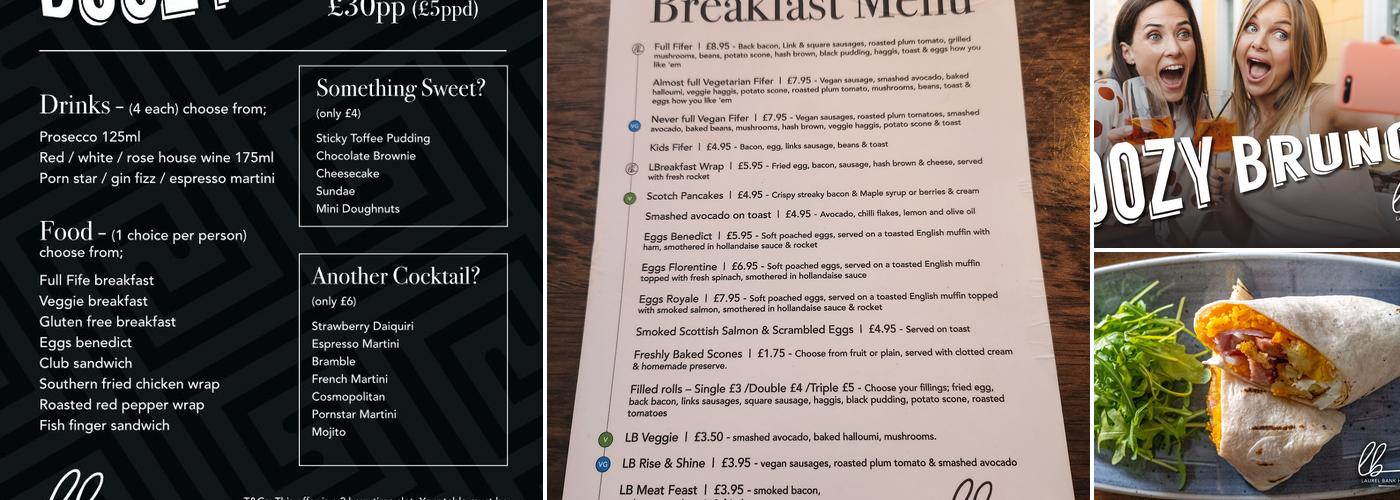 The Laurel Bank Hotel Menu