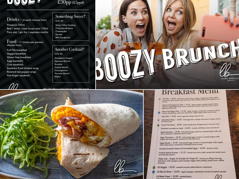 The Laurel Bank Hotel Menu