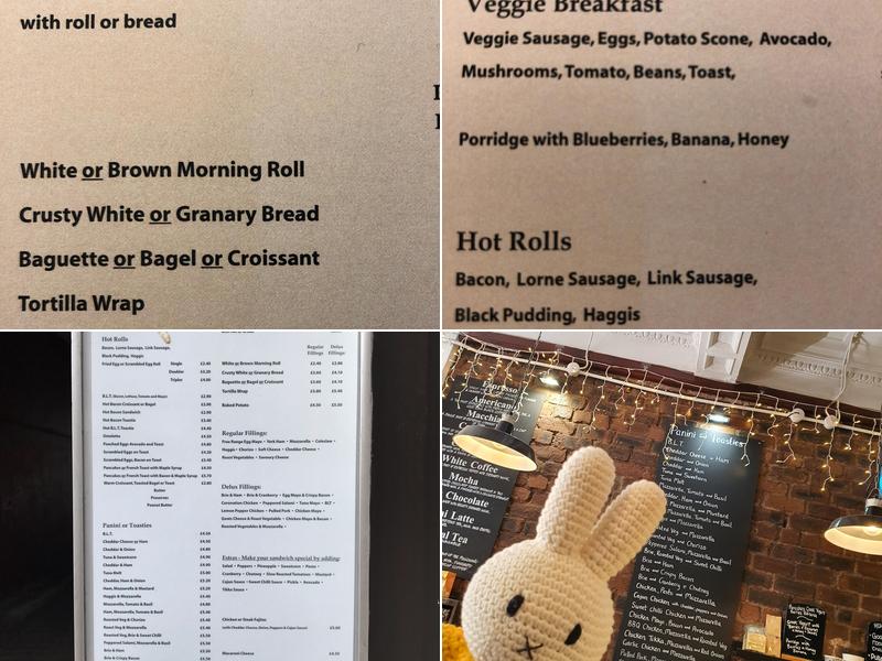 Cisco's Cafe Menu
