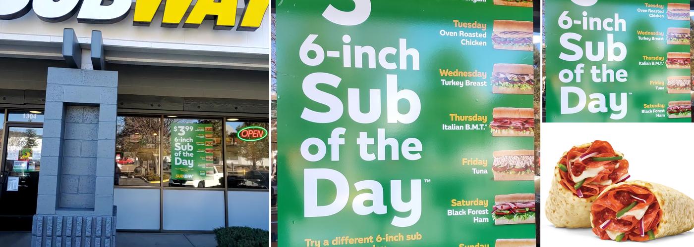 Subway Menu
