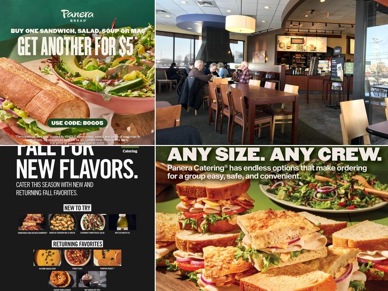 Panera Bread Menu