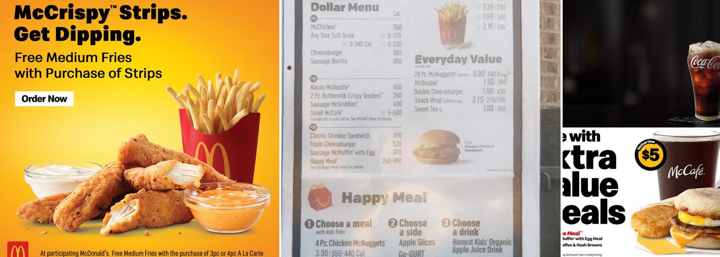 McDonald's Menu