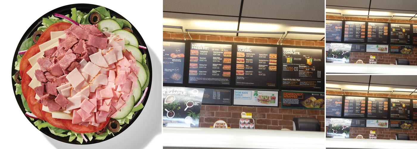 Subway Menu