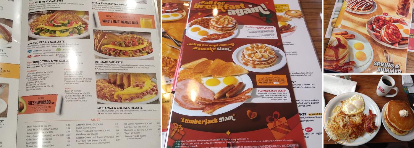 Denny's Menu