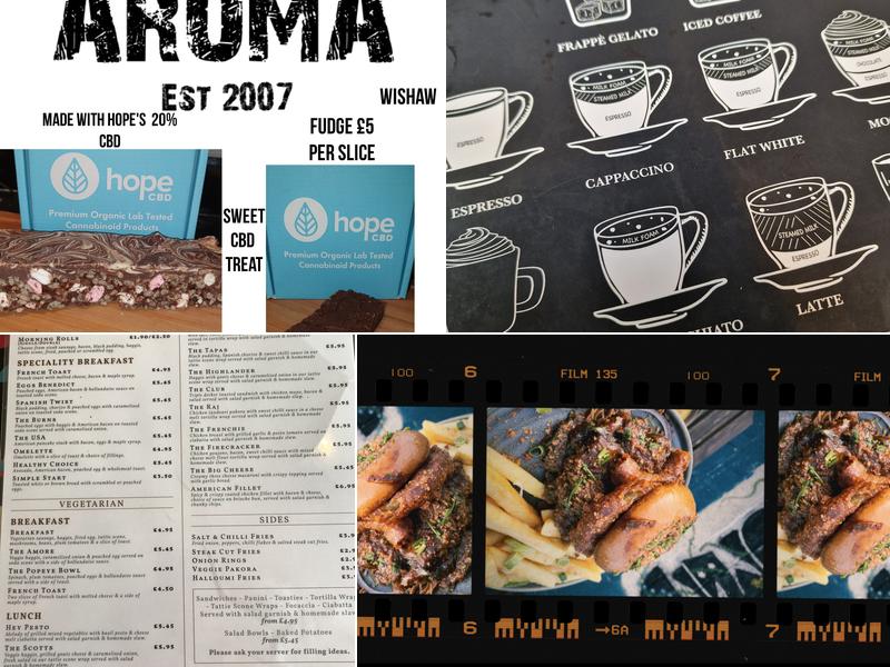 Aroma Coffee & Kitchen Menu