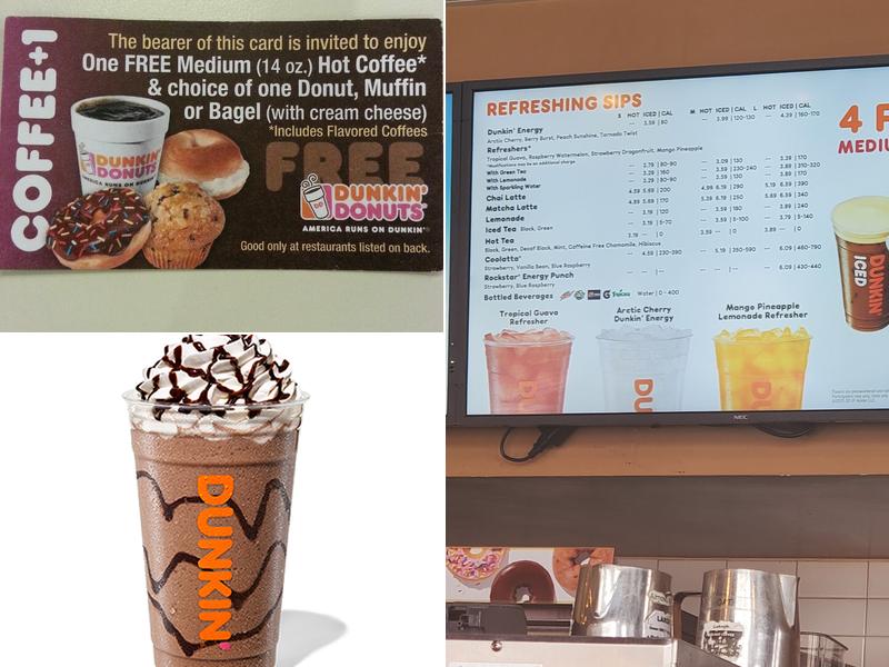 Dunkin' Menu
