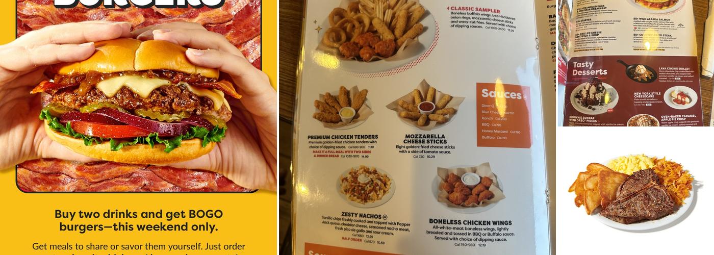 Denny's Menu