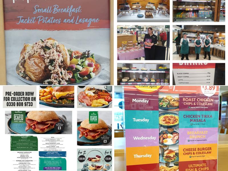 Morrisons Cafe Menu