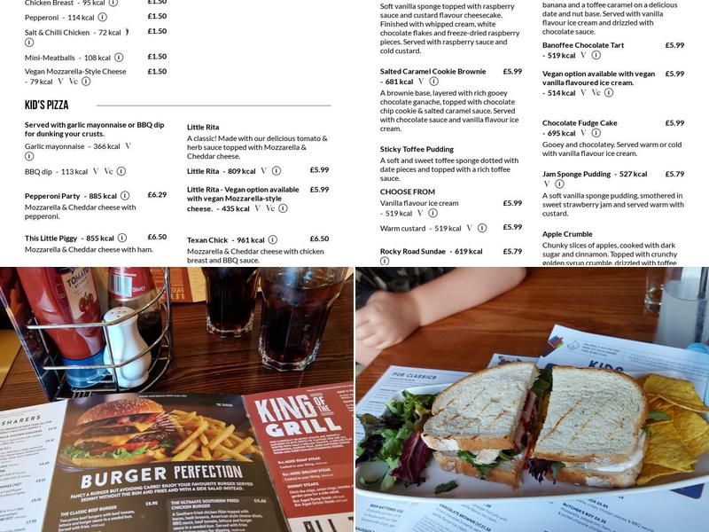 Rowan Tree Menu