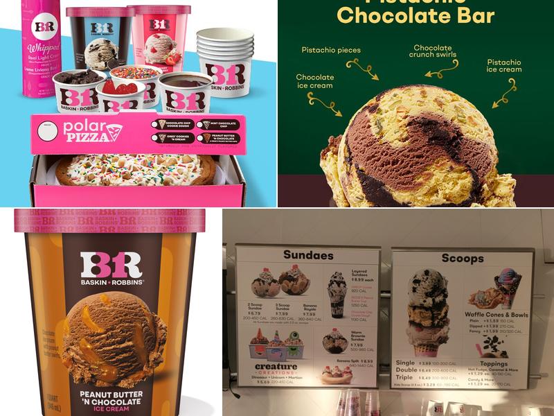 Baskin-Robbins Menu