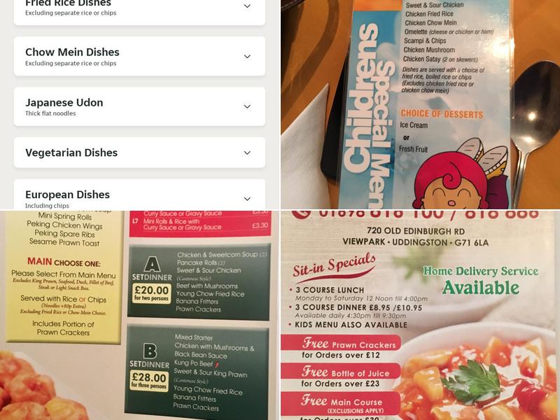 Laughing Buddha Menu