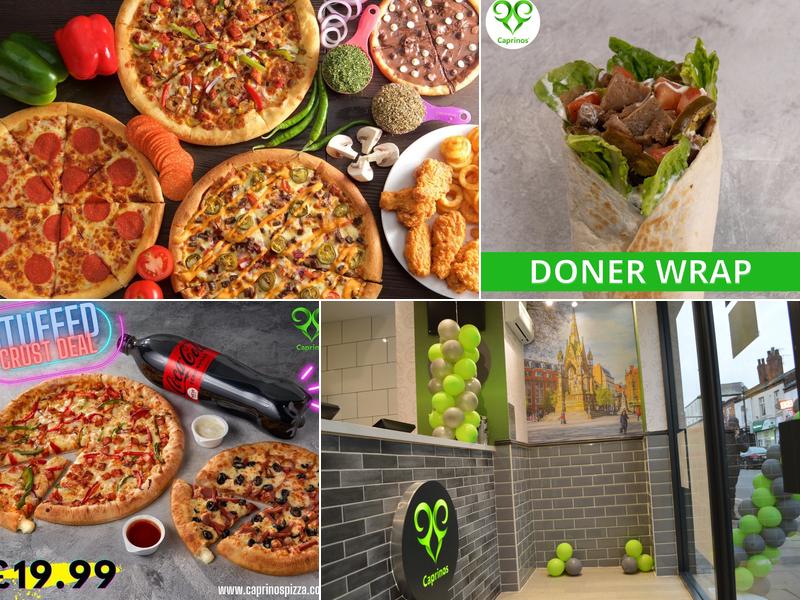 Caprinos Pizza Tyldesley
