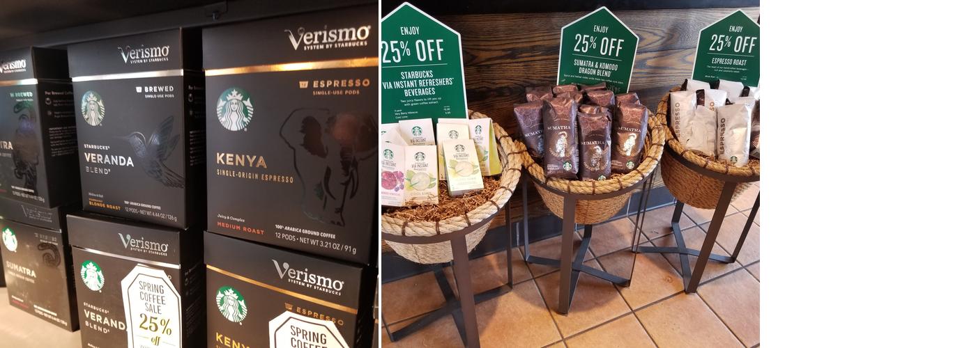 Starbucks Coffee Company Menu