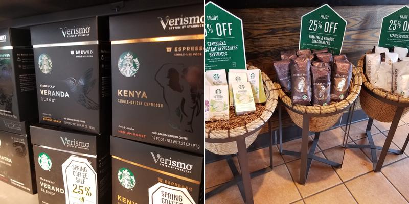 Starbucks Coffee Company Menu