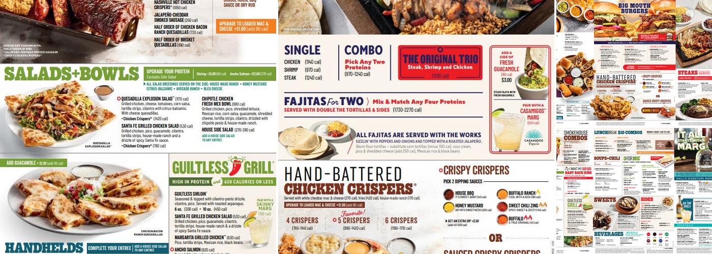 Chili's Grill & Bar Menu