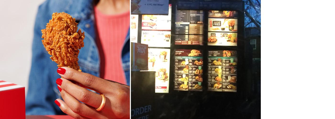 KFC Menu