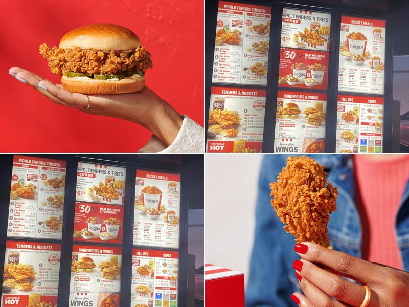 KFC Menu