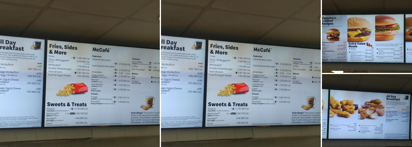 McDonald's Menu