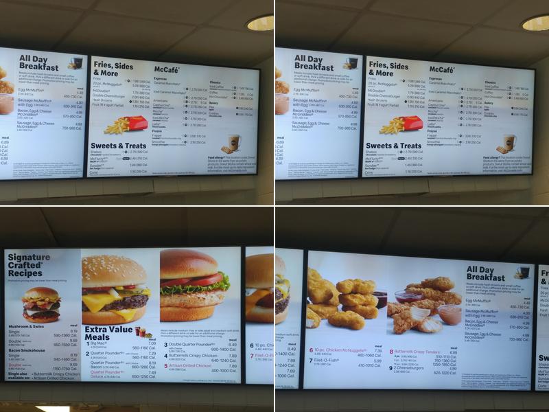McDonald's Menu