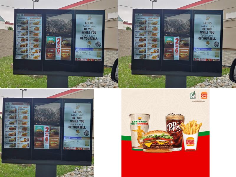 Burger King Menu