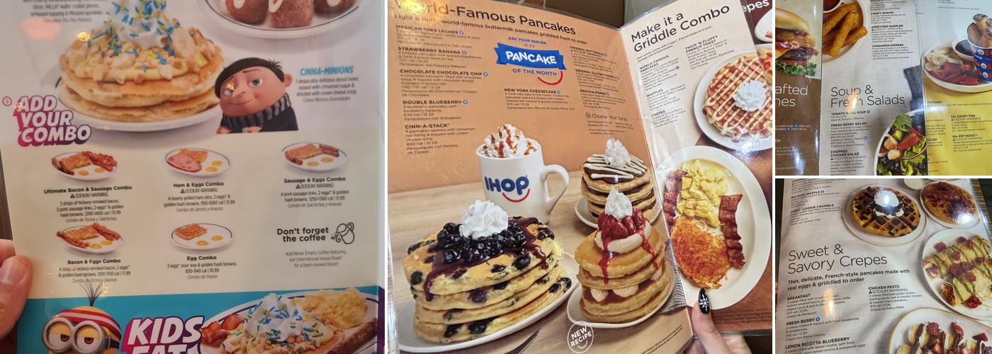 IHOP Menu