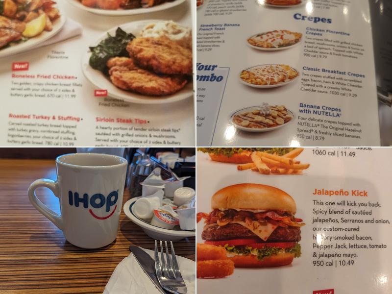 IHOP Menu