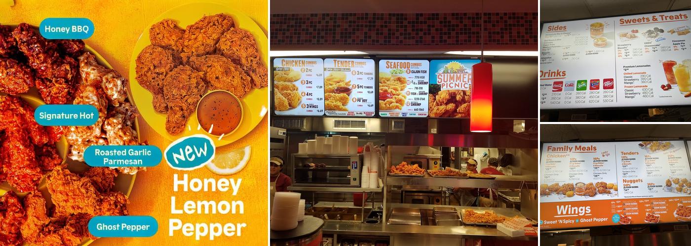 Popeyes Louisiana Kitchen Menu