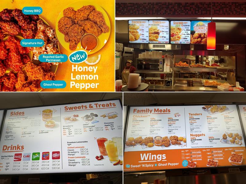 Popeyes Louisiana Kitchen Menu