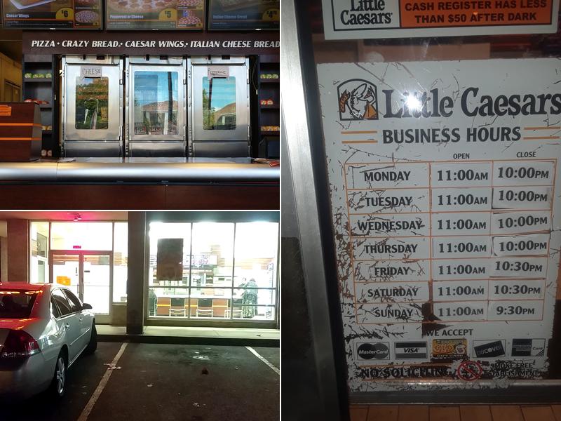 Little Caesars Pizza Menu