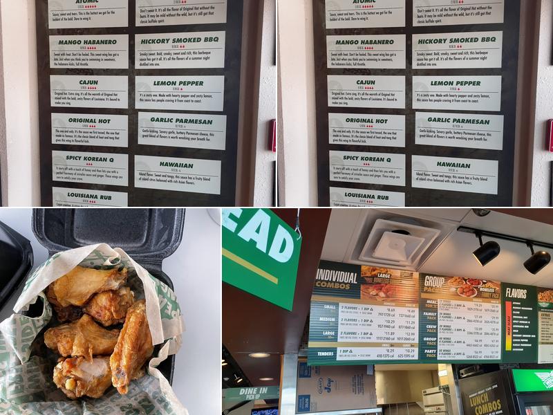 Wingstop Menu