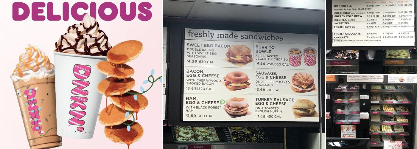 Dunkin' Menu