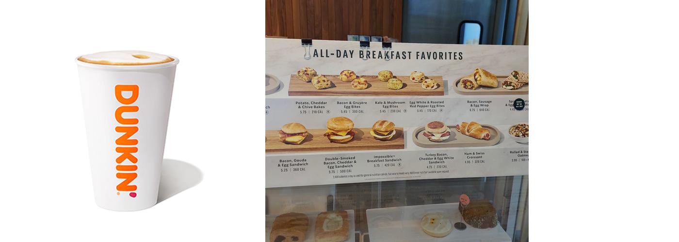 Dunkin' Menu