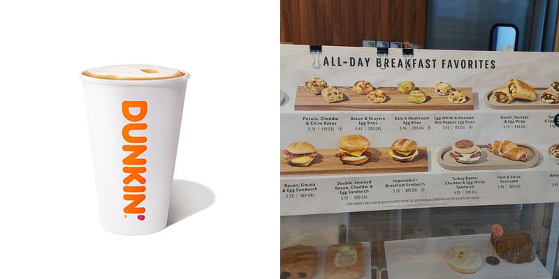 Dunkin' Menu