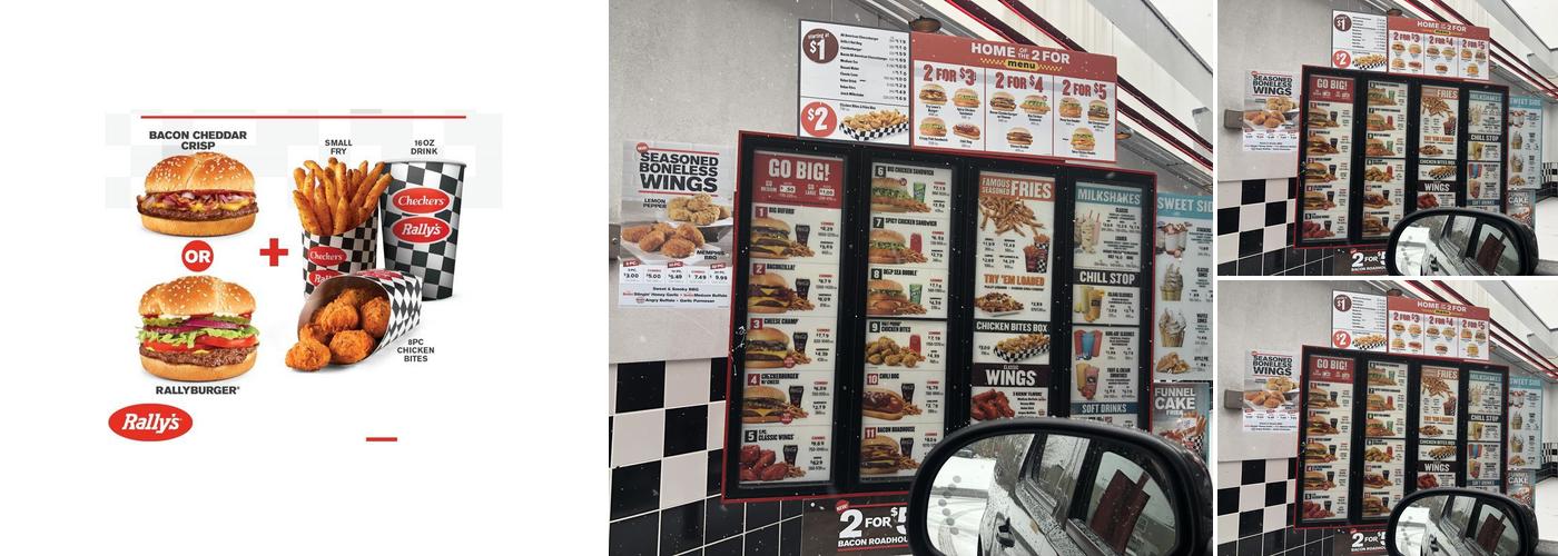 Checkers Menu