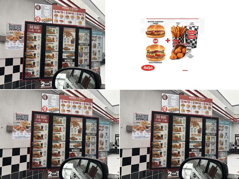 Checkers Menu