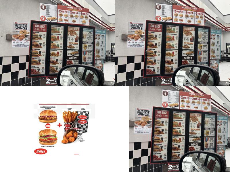 Checkers Menu