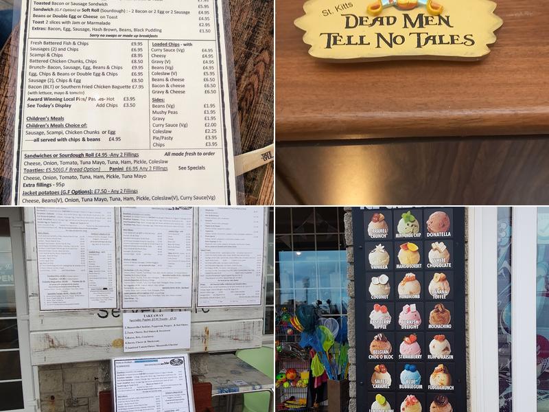 The Pirate Café Menu