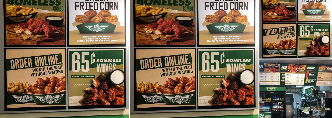 Wingstop Menu