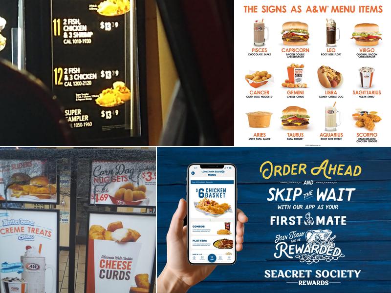Long John Silver's Menu