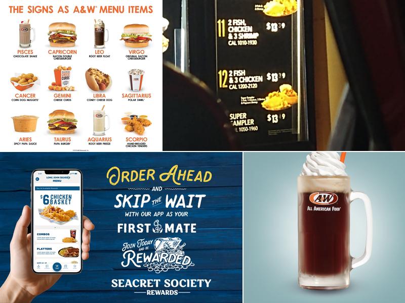 Long John Silver's Menu