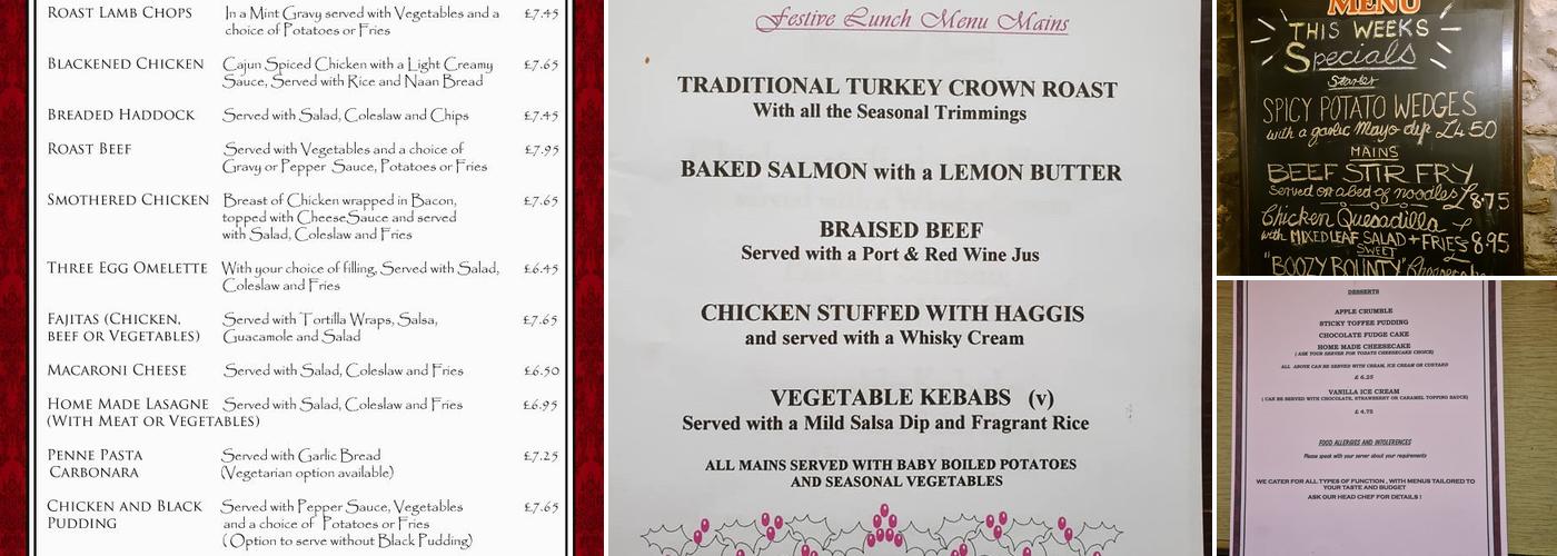 Champion Shell Inn Menu