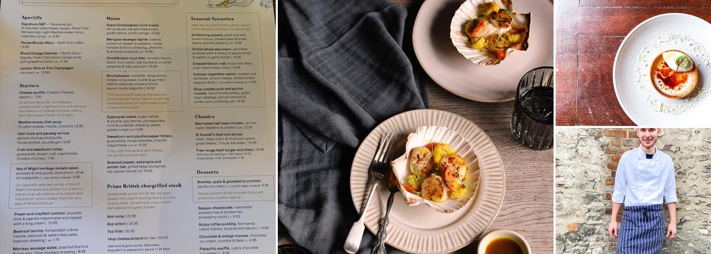 The Black Horse Menu