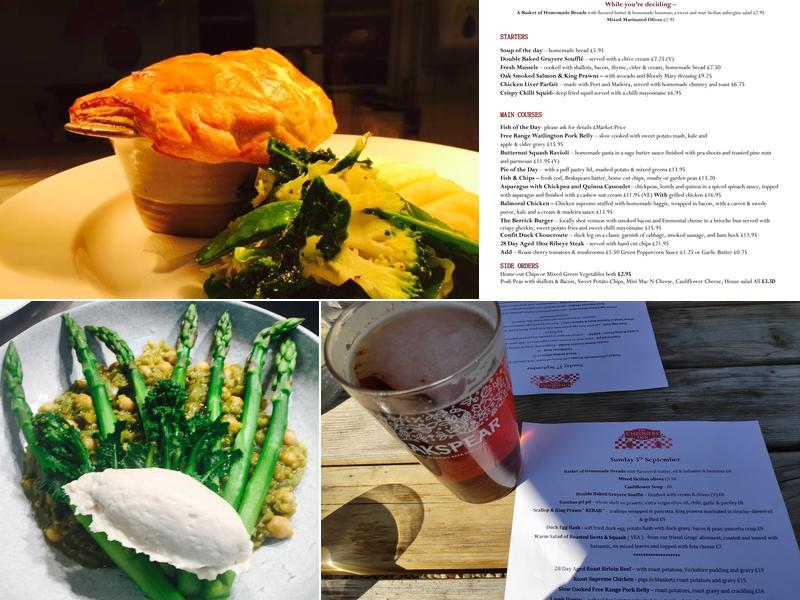 The Chequers Inn Menu