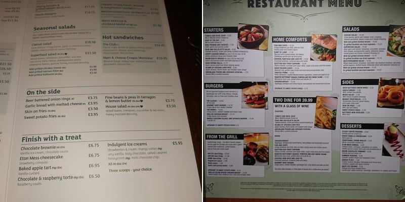 Holiday Inn Glasgow Airport, an IHG Hotel Menu
