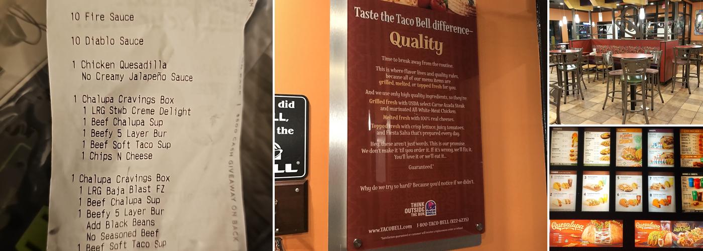 Taco Bell Menu