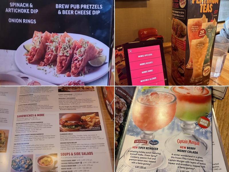 Applebee's Grill + Bar Menu