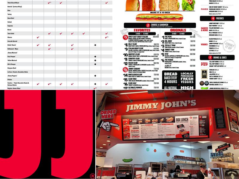 Jimmy John's Menu