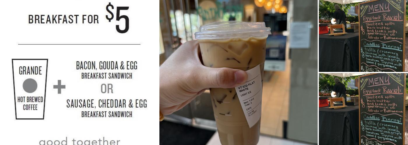 Starbucks Menu